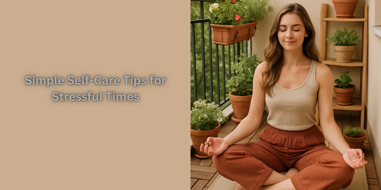 Simple Self-Care Tips for Stressful Times